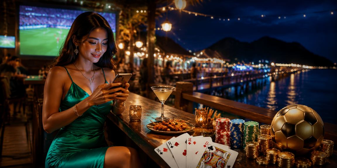 Permainan rummy dan kasino dalam talian gaya Melayu di Sabah dengan p4r